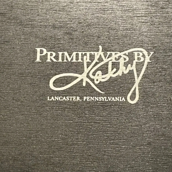 Primitives by Kathy Classic Box Sign, 6 Inches Square, "You Are The Pean… - Picture 5 of 5